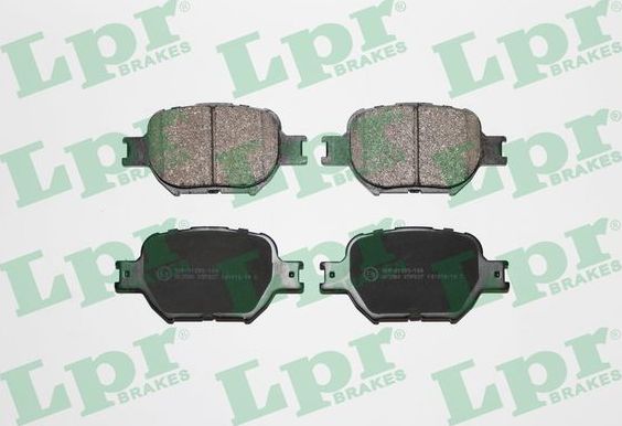 Тормозные колодки LPR. Артикул 05P837