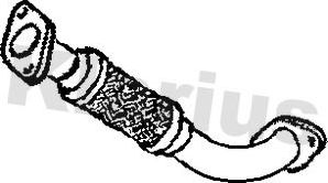 Сильфон, система выпуска Klarius. Артикул 110416