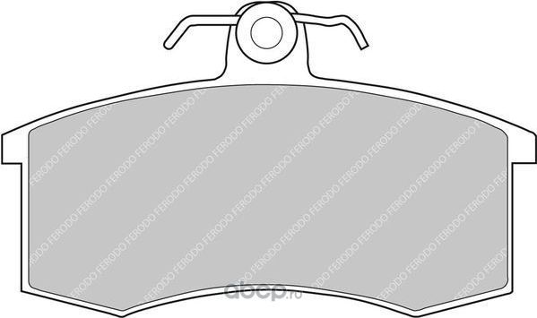 Колодки тормозные передние (Ferodo). Артикул FCP527H