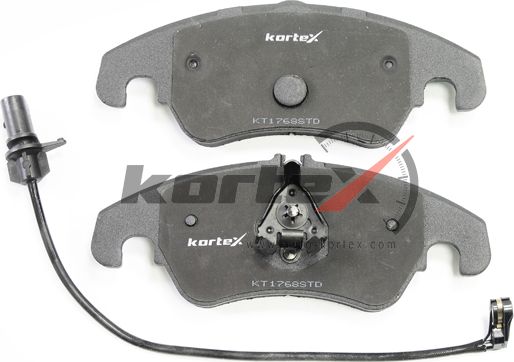 Колодки торм. перед. к-т (Kortex). Артикул KT1768STD