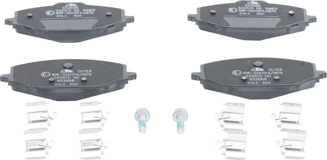 Тормозные колодки ATE. Артикул 13.0460-2668.2