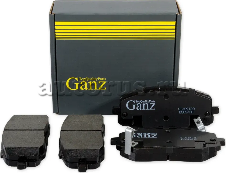 Колодки торм.пер. (Ganz) Ganz. Артикул GIJ09120