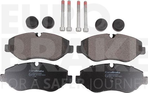 Тормозные колодки Eurobrake. Артикул 5502223362