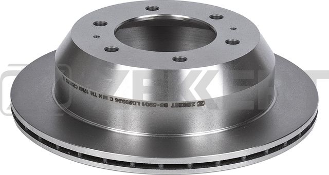 Тормозной диск Zekkert задний для Great Wall Hover H5 2010-2017. Артикул BS-5901