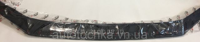 Дефлектор Vip-Tuning для капота Volkswagen Crafter II 2016-2020. Артикул VW67