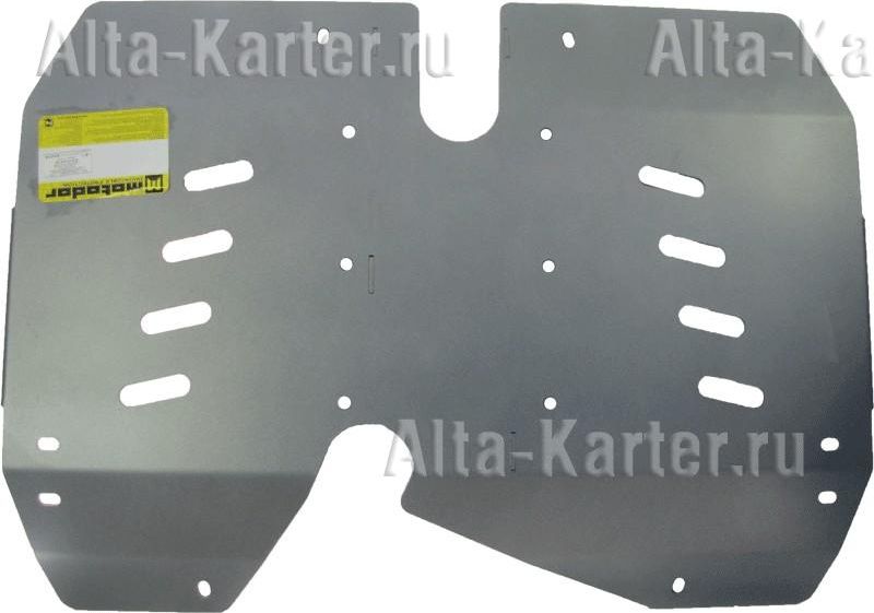 Защита алюминиевая Мотодор для бензобака Lаnd Rover Evoque I 2011-2018. Артикул 33215