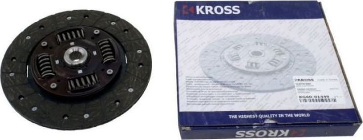 Диск сцепления 1.8-2.0 DOHC / VKD27598. 96183203. 96407521. KG60-01449 (Kross). Артикул KG6001449