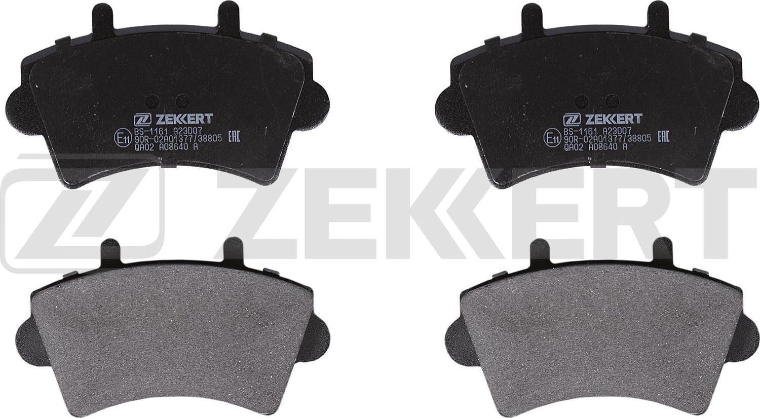 Тормозные колодки Zekkert передние для Renault Master II 1998-2010. Артикул BS-1161