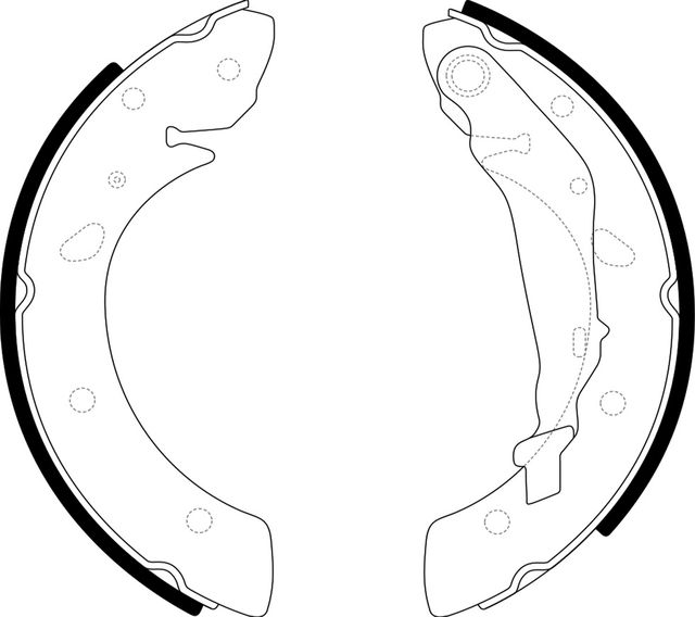 Тормозные колодки NiBK. Артикул FN2347