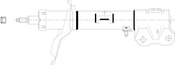 Амортизатор CTR. Артикул GY2001G