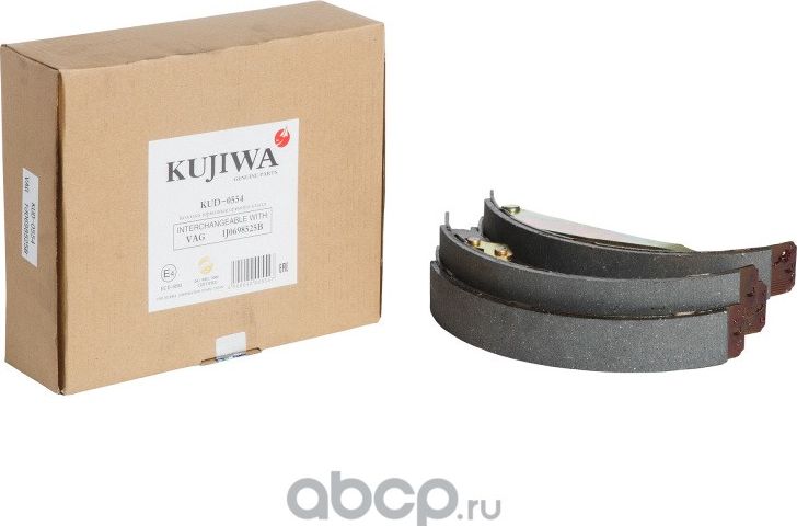 Колодки тормозные барабанные KUD0554 KUJIWA 1J0698525B VAG. Артикул KUD0554