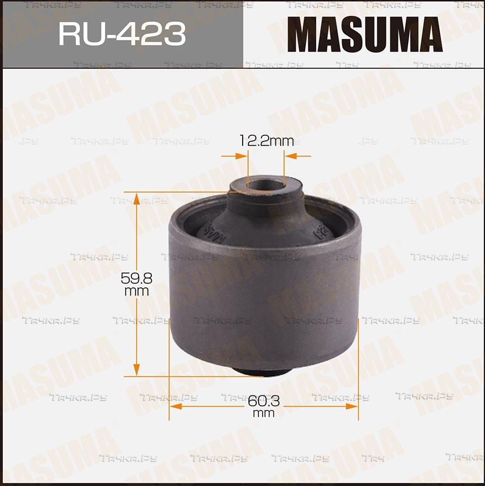 Сайлентблок заднего рычага подвески Masuma. Артикул RU-423