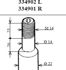 Амортизатор KYB (Каяба) Excel-G. Артикул 334902
