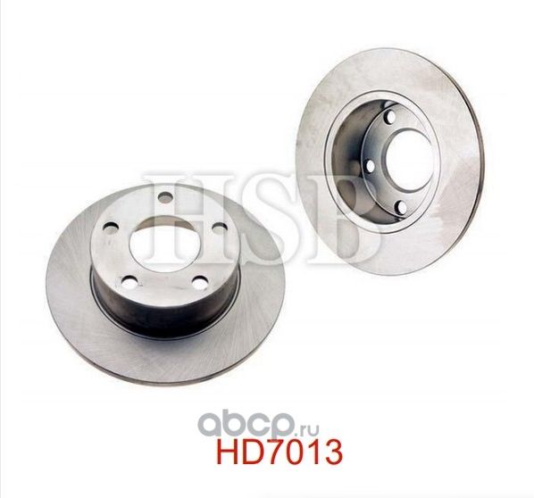Диск тормозной зад. (HSB). Артикул HD7013