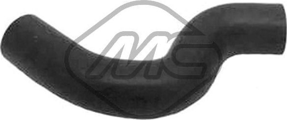 Патрубок радиатора (системы охлаждения) Metalcaucho верхний для Opel Vectra B 1995-2000. Артикул 98634