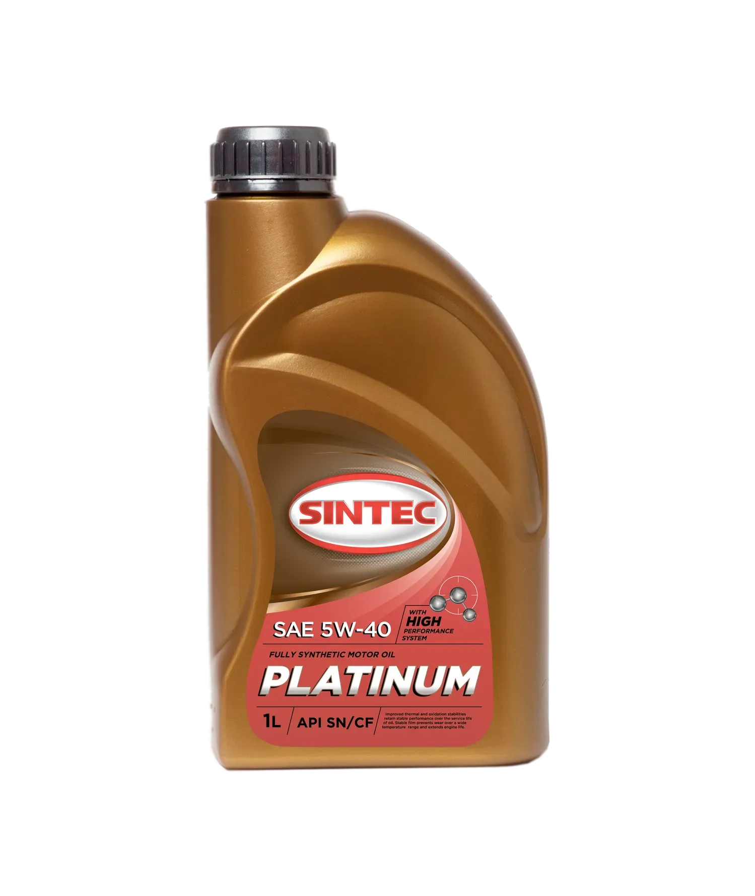 SINTEC Платинум SAE 5W-40 API SN/CF (синт) 1л Sintec. Артикул 801940