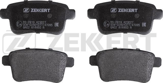 Тормозные колодки Zekkert. Артикул BS-2819