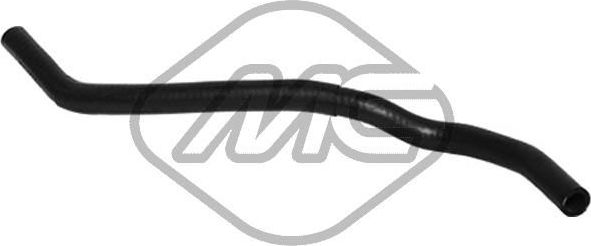 Патрубок радиатора (системы охлаждения) Metalcaucho. Артикул 07439