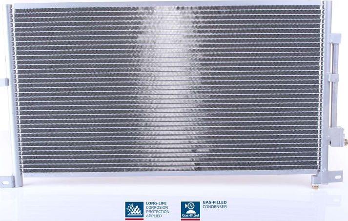 Радиатор кондиционера (конденсатор) Nissens (алюминий). Артикул 94585