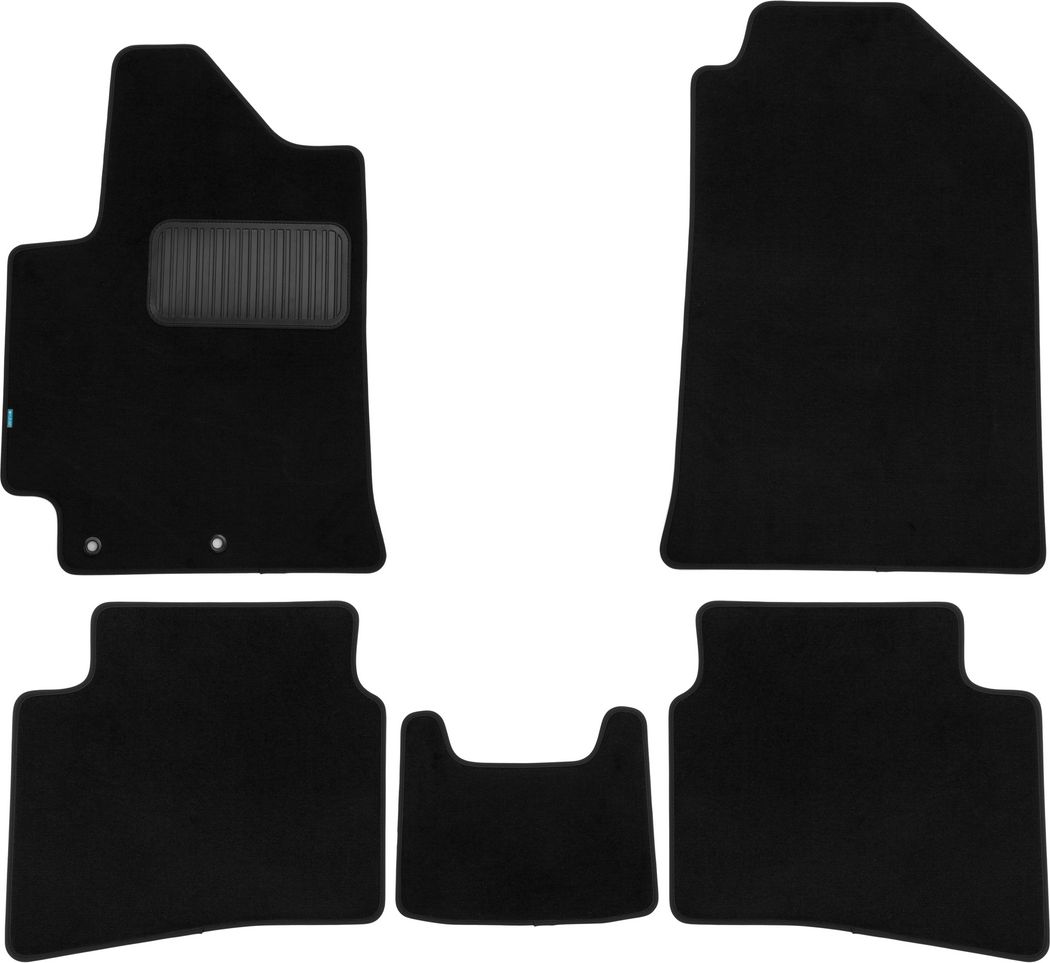 Коврики Klever Premium для салона Hyundai Solaris II седан 2017-2026. Артикул KLEVER03206122110kh