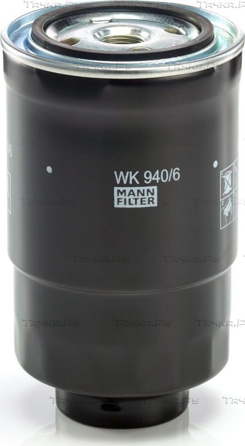 Топливный фильтр Mann-Filter для Nissan Cherry IV (N12) 1984-1986. Артикул WK 940/6 x