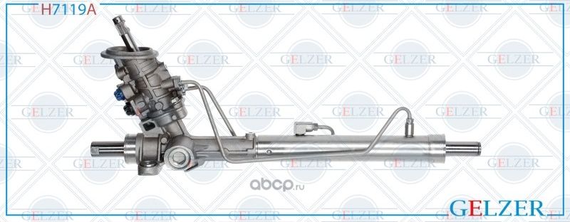 H7119A Рулевой механизм ГУР Skoda Fabia, Skoda Roomster, Seat Ibiza (Аналог) (Gelzer) Gelzer. Артикул H7119A
