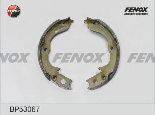 Тормозные колодки Fenox задние для Subaru WRX I 2014-2024. Артикул BP53067