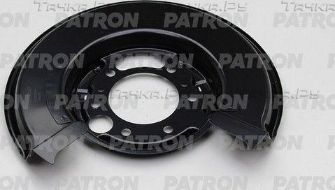 Кожух (щиток) тормозного диска Patron задний правый для Mercedes-Benz Sprinter 901, 902 1995-2006. Артикул PBS041