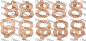 Кольцо форсунки уплотнительное Febest для Mitsubishi Pajero III 2000-2006. Артикул RINGFL-020-PCS10