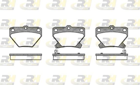 Тормозные колодки RoadHouse. Артикул 2741.02