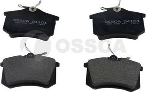 Тормозные колодки OSSCA задние для Citroen C3 II 2009-2016. Артикул 04101