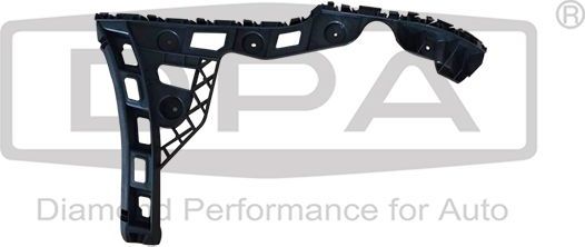 Кронштейн бампера DPA левый для Volkswagen Polo V 2010-2026. Артикул 88071869502