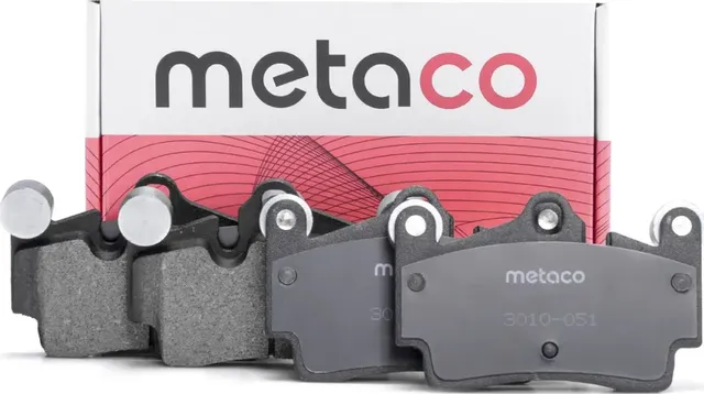 Колодки тормозные VAG TOUAREG/CAYENNE 03- задн. SemiMetallic (Metaco). Артикул 3010051