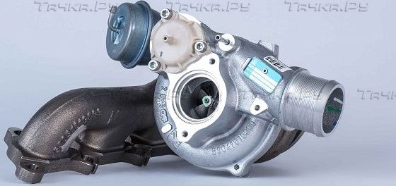Турбина (турбокомпрессор) BorgWarner K03 для Opel Meriva A 2005-2010. Артикул 53039980110