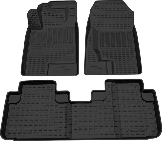 Коврики полиуретановые Rezkon для салона Haval F7 2019-2026. Артикул 0557010100