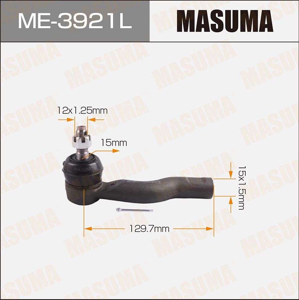 Наконечник рулевой тяги Masuma. Артикул ME-3921L
