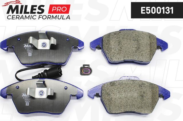 Тормозные колодки Miles (Керамика). Артикул E500131