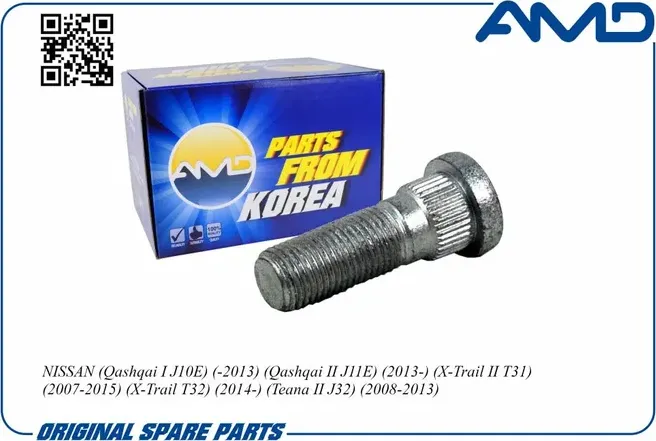 Шпилька колесная (AMD). Артикул AMD.HDKR17