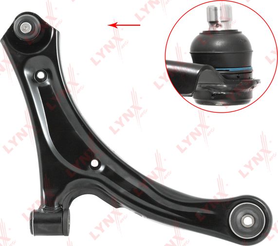 Поперечный рычаг передней подвески LYNXauto. Артикул C5583R