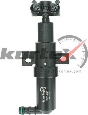Форсунка омывателя фары VW PASSAT 06- прав. (Kortex). Артикул KWN251