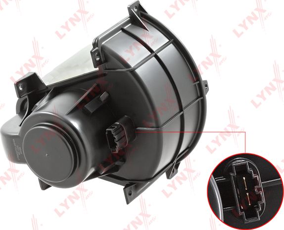 Вентилятор, мотор печки (отопителя) салона LYNXauto. Артикул RF-1543