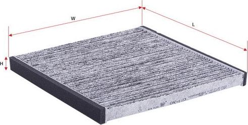 Салонный фильтр Sakura для Lexus RX II 2003-2008. Артикул CAC-1113