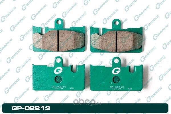 Колодки тормозные дисковые (G-Brake). Артикул GP02213