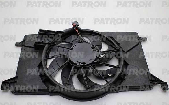 Вентилятор радиатора двигателя Patron для Mazda 2 I (DY) 2003-2007. Артикул PFN268