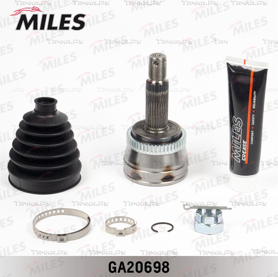 Шрус наружный (граната) Miles. Артикул GA20698