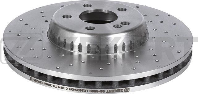 Тормозной диск Zekkert передний для Mercedes-Benz E-Класс V (W213, S213, C238) 2016-2026. Артикул BS-6550