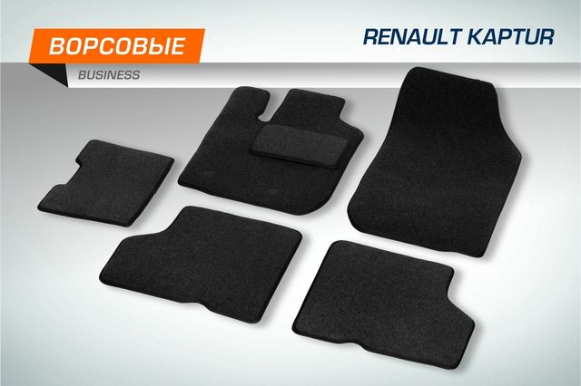 Коврики AutoFlex для салона Renault Kaptur 2016-2020 2020-2026. Артикул 5470401