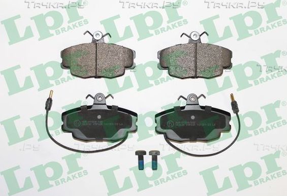 Тормозные колодки LPR передние для Renault Fuego 1980-1985. Артикул 05P220