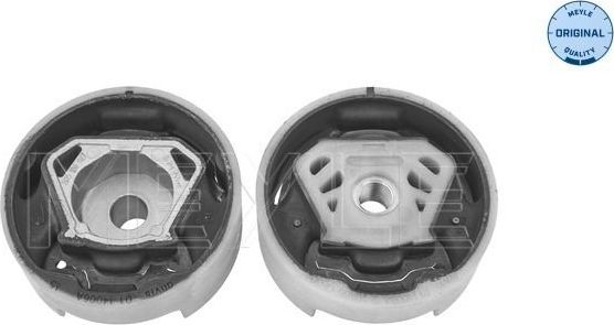 Подушка (опора) двигателя Meyle Original Kit задняя верхняя/нижняя для Skoda Octavia A7 2016-2019. Артикул 100 199 1022