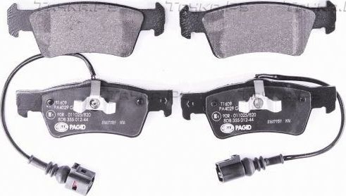Тормозные колодки Hella. Артикул 8DB 355 012-441
